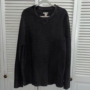 Carbon 2 Cobalt Cotton Henley sweater